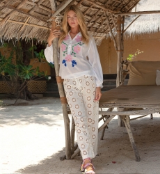 Blusa Jenna - 100% voile de algodão - Miss June Paris - 2