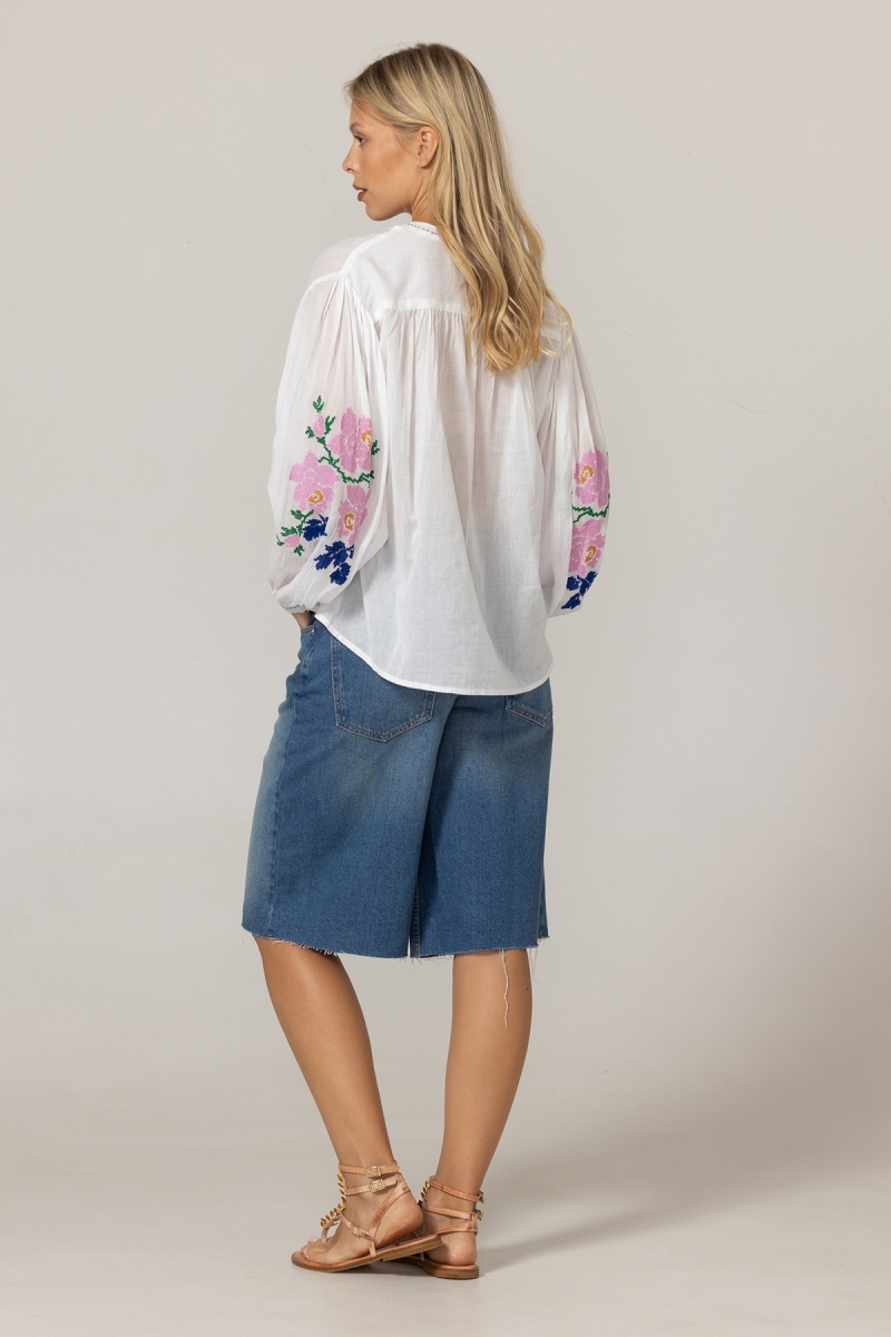Bluse Jenna - 100% Baumwollvoile - Miss June Paris - 4