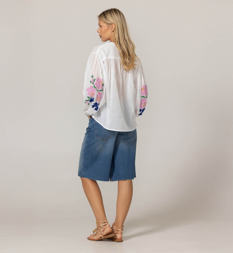 Blusa Jenna - 100% voile de algodão - Miss June Paris - 4
