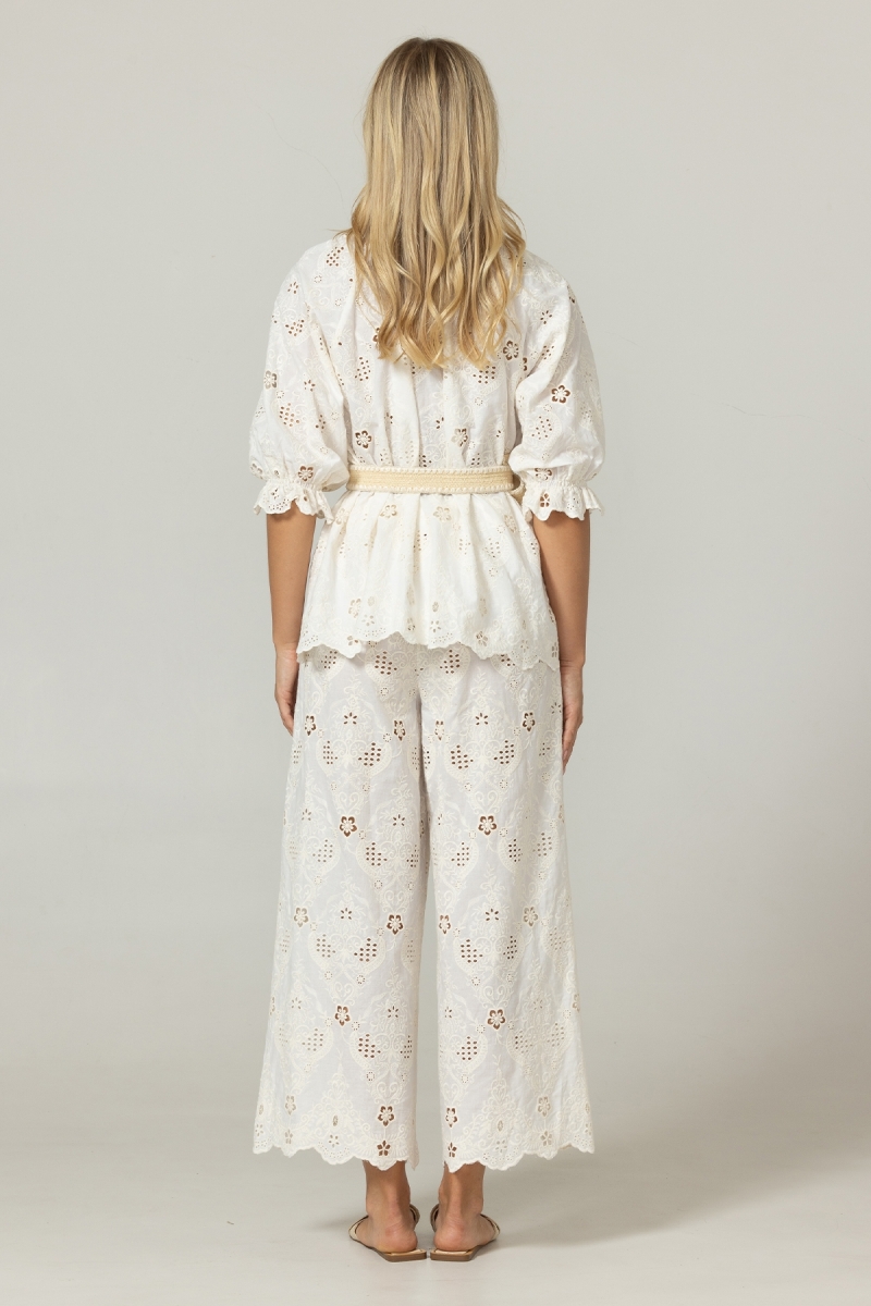 Camicia Serena -  Inglese - 100% Cotone - Miss June Paris - 4