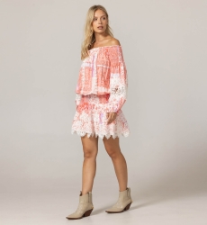 Kurzes Kleid Shania - 100% Viskose - Miss June Paris - 3