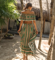 Miss June Paris — Maxikleid Santa Fe