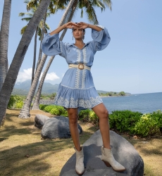 Kurzes Yara-Kleid - 100% Modal - Miss June Paris - 1