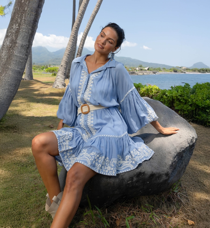 Abito Corto Yara - 100% Modal - Miss June Paris - 2