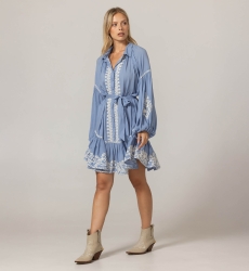 Kurzes Yara-Kleid - 100% Modal - Miss June Paris - 3