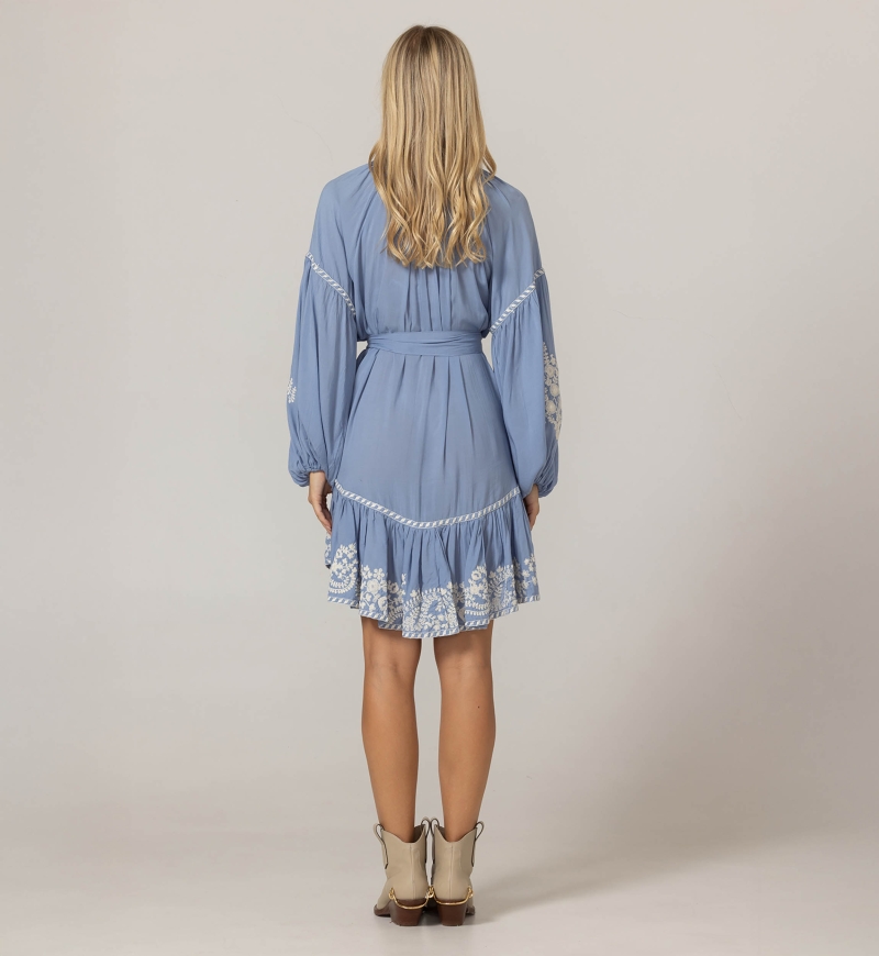 Yara Short Dress - 100% Modal - Miss June Paris - 4