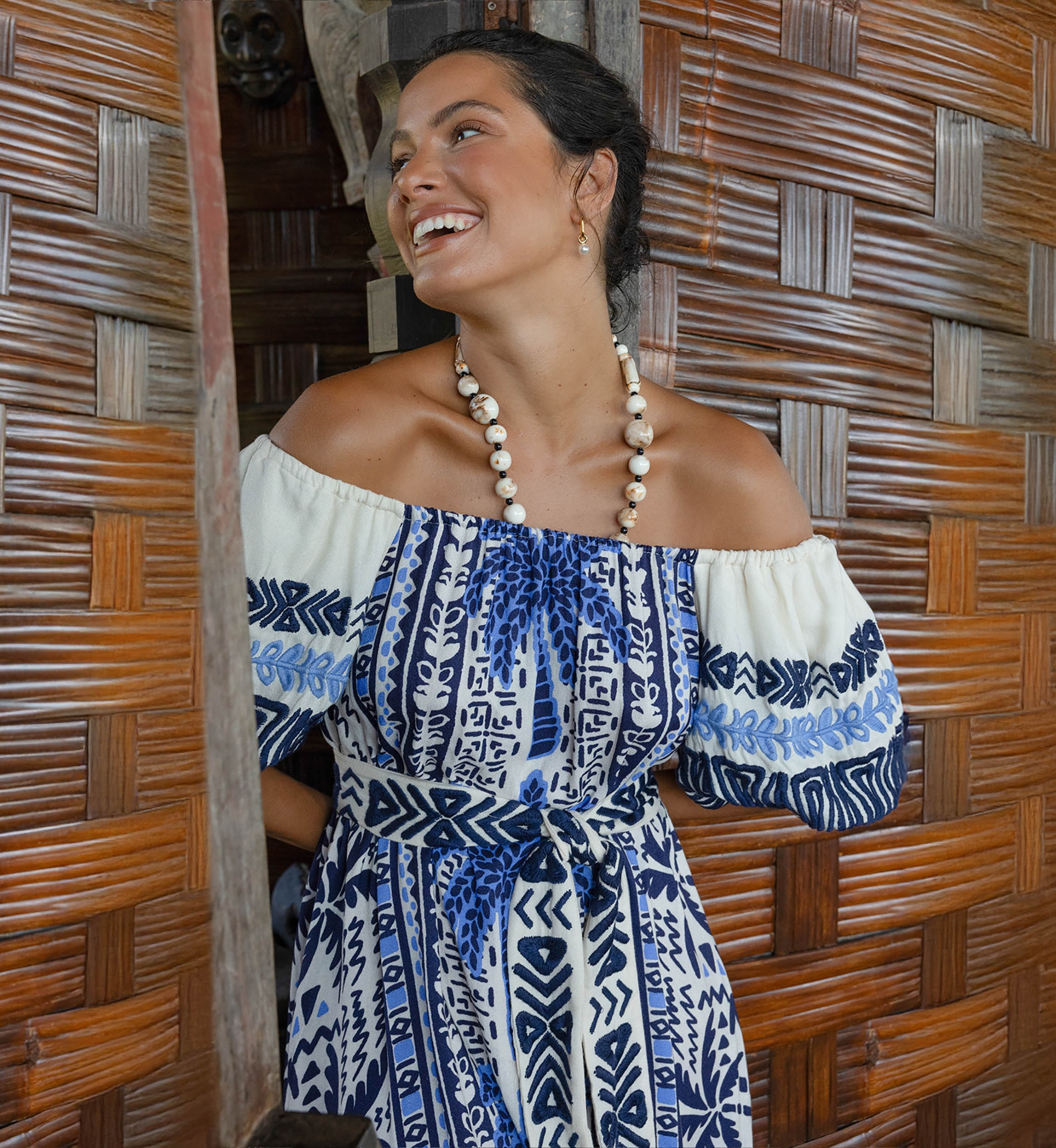 Mya Langes Kleid - 100% Rayon - Miss June Paris - 2