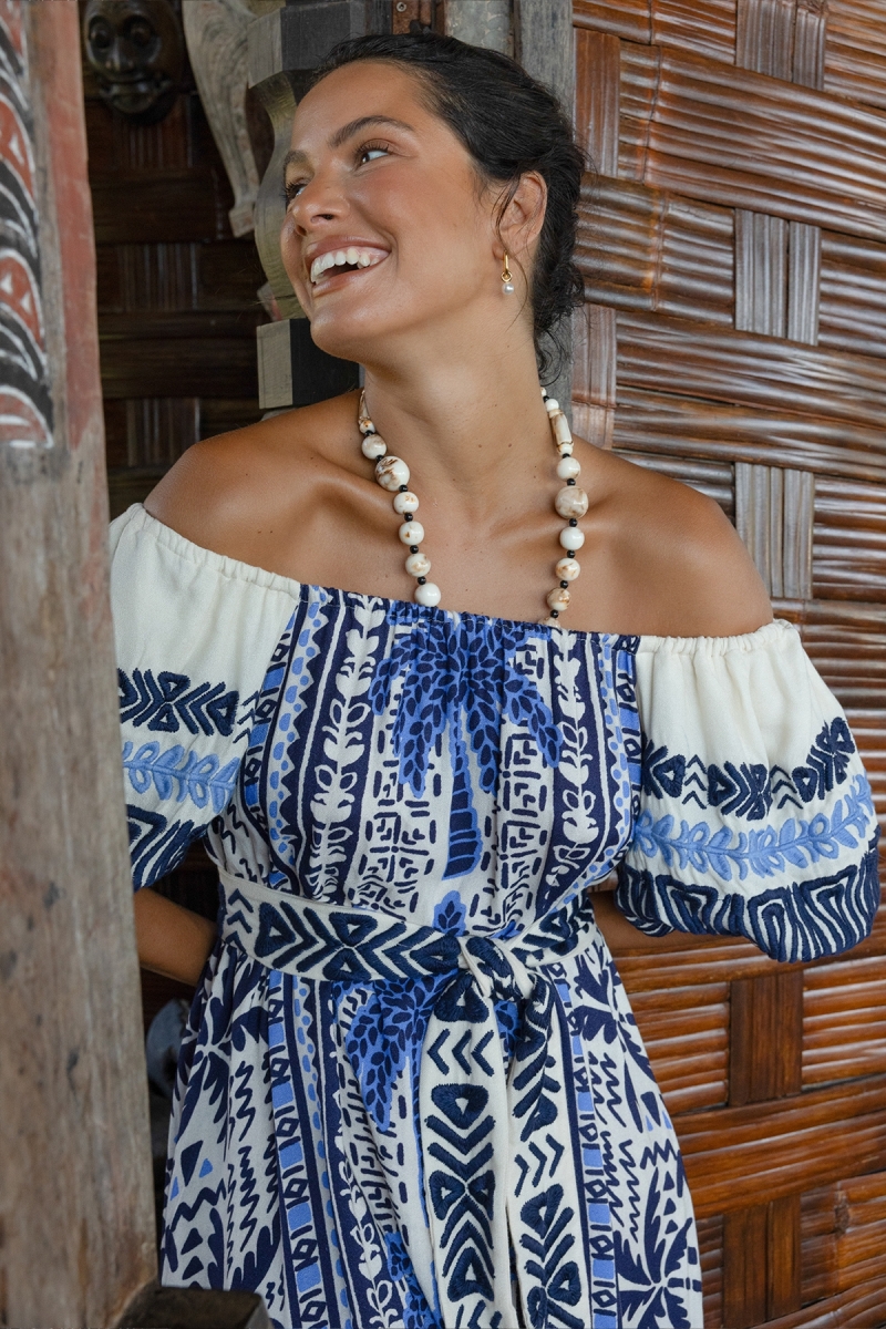 Vestido Largo Mya - 100% Rayon - Miss June Paris - 2