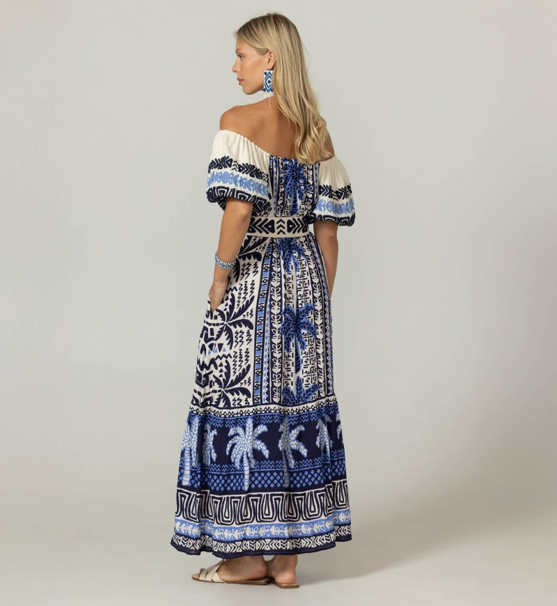 Abito Lungo Mya - 100% Rayon - Miss June Paris - 4