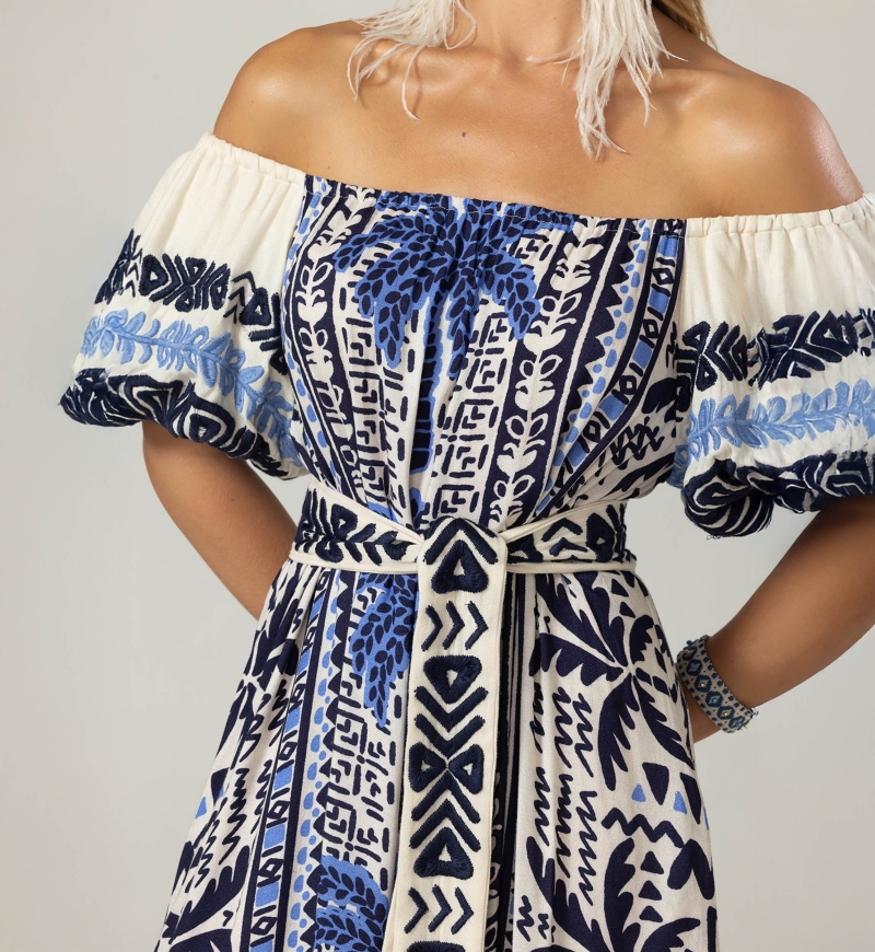 Robe Longue Mya - 100 % rayon - Miss June Paris - 5