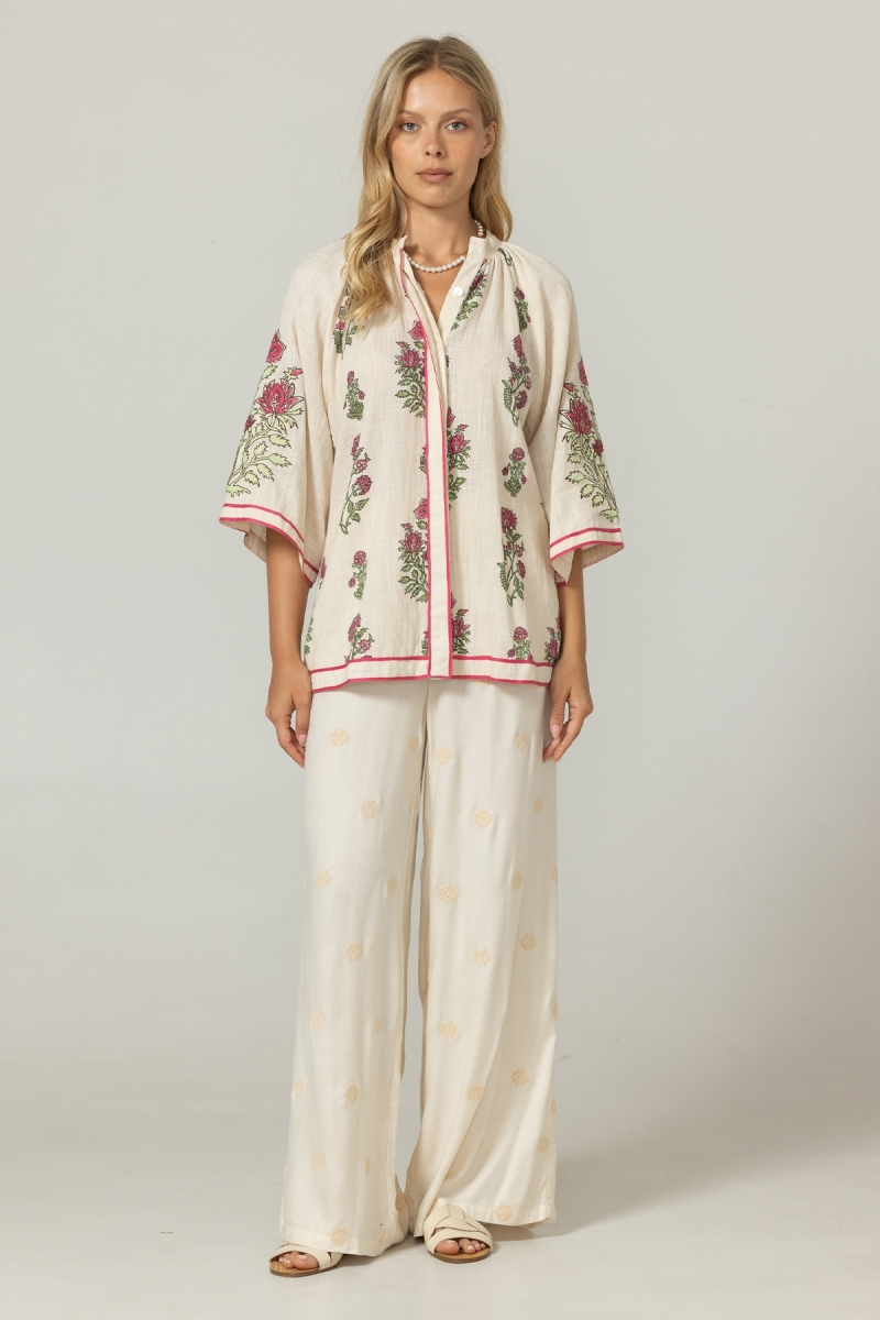 Grace-Bluse - 100% Baumwolle - Miss June Paris - 3