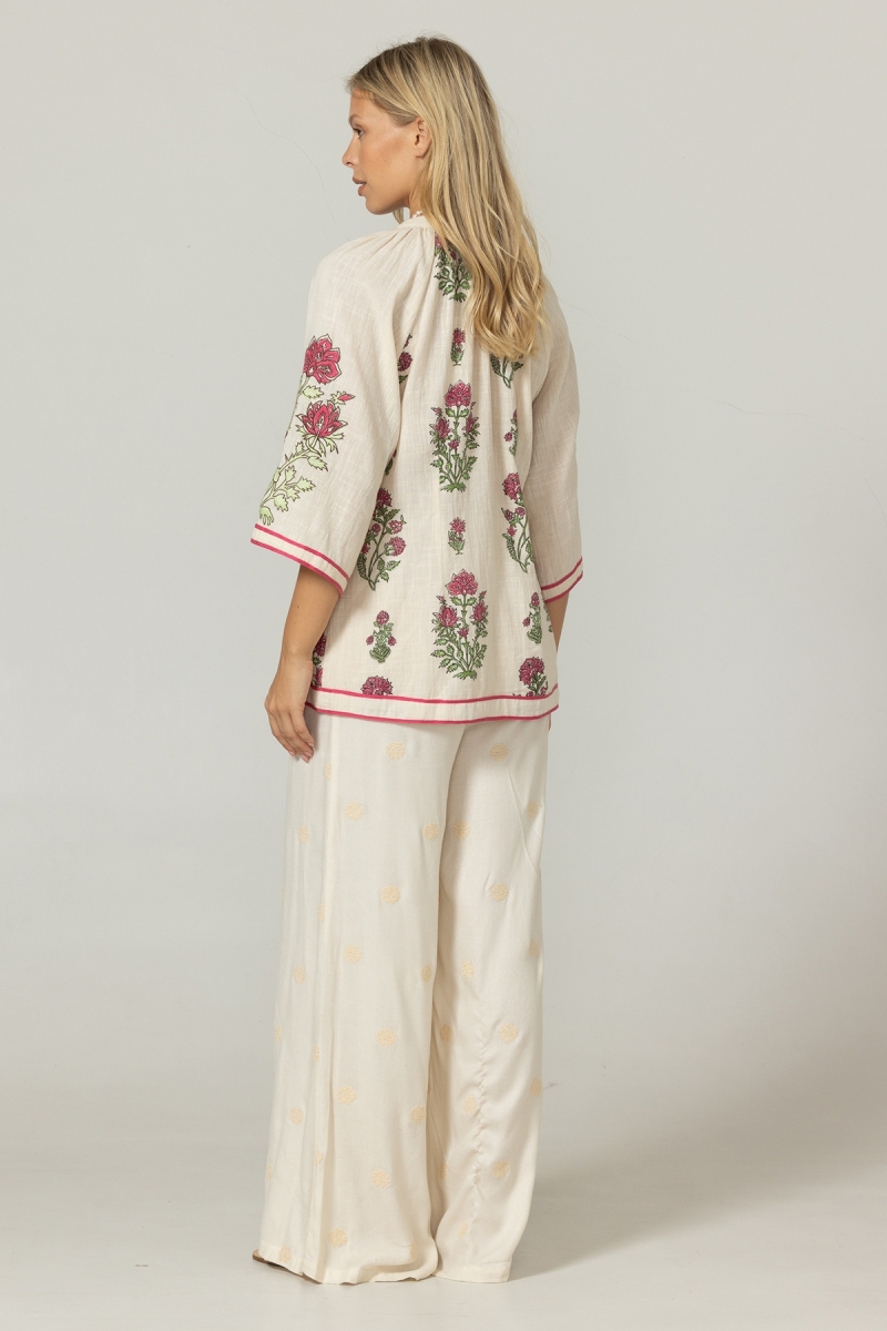 Grace-Bluse - 100% Baumwolle - Miss June Paris - 4