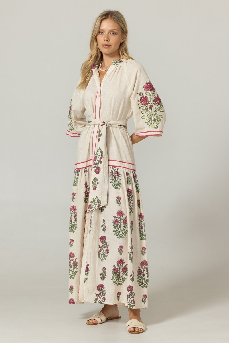 Vestido Longo Gilda - 100% Algodão - Miss June Paris - 3