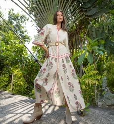 Vestido Longo Gilda - 100% Algodão - Miss June Paris - 2