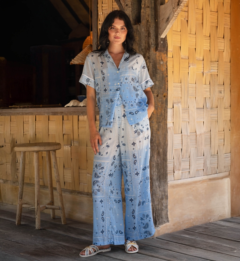 Pantalon Ulla - 100% voile de coton - Miss June Paris - 2