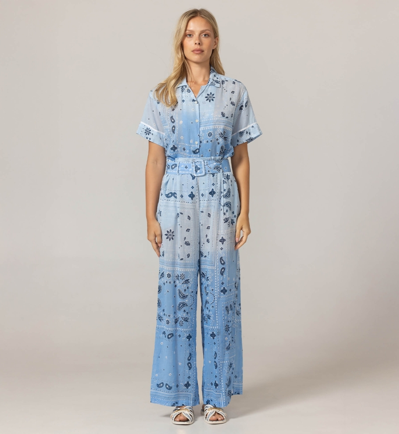 Ulla Hose - 100% Baumwollvoile mit Spitze - Miss June Paris - 3