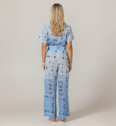 Ulla Hose - 100% Baumwollvoile mit Spitze - Miss June Paris - 4