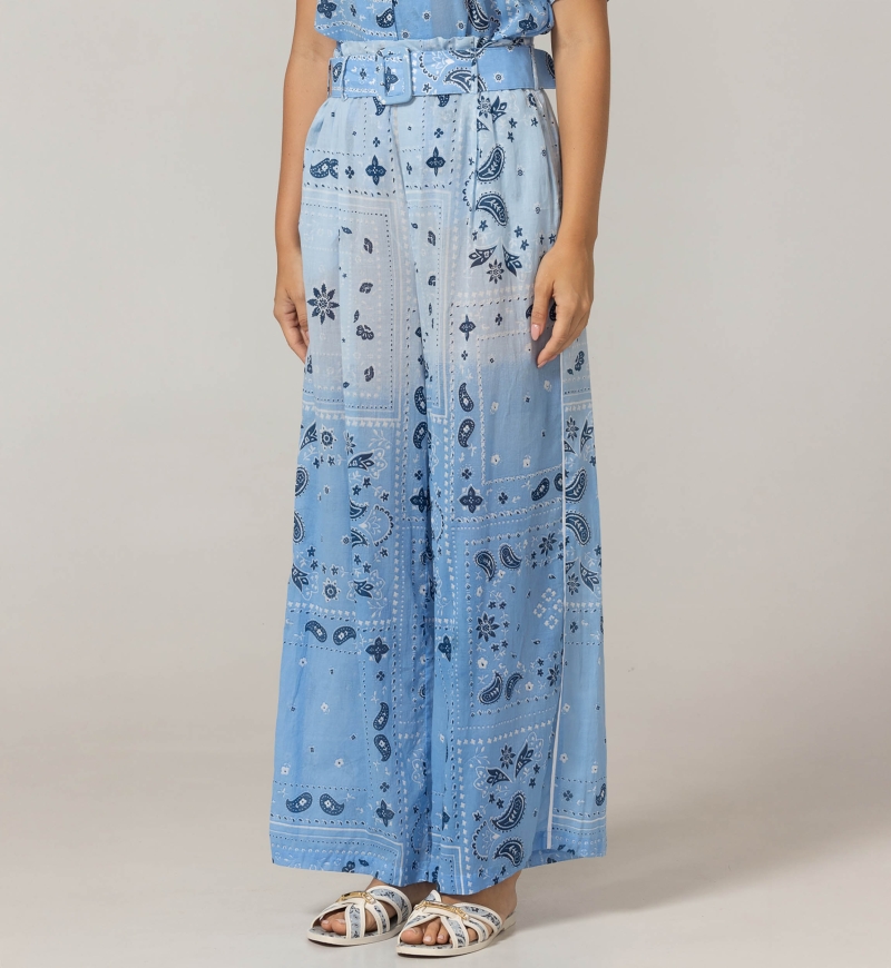 Ulla Hose - 100% Baumwollvoile mit Spitze - Miss June Paris - 5