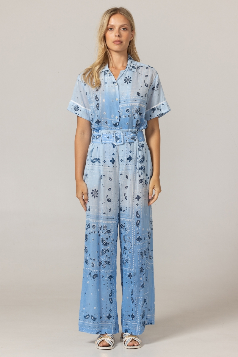 Maglia India - 100% Velo di Cotone con Pizzo - Miss June Paris - 3