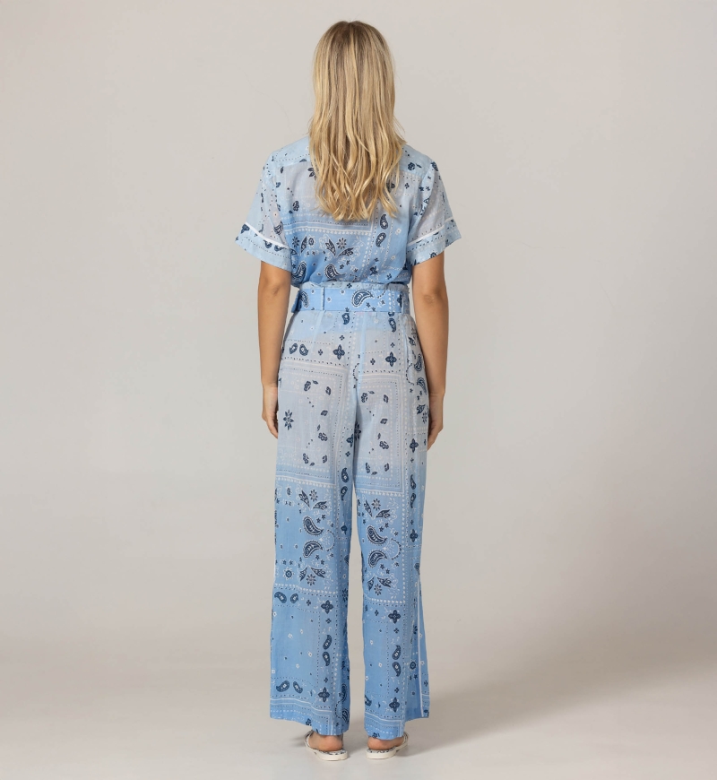 Maglia India - 100% Velo di Cotone con Pizzo - Miss June Paris - 4