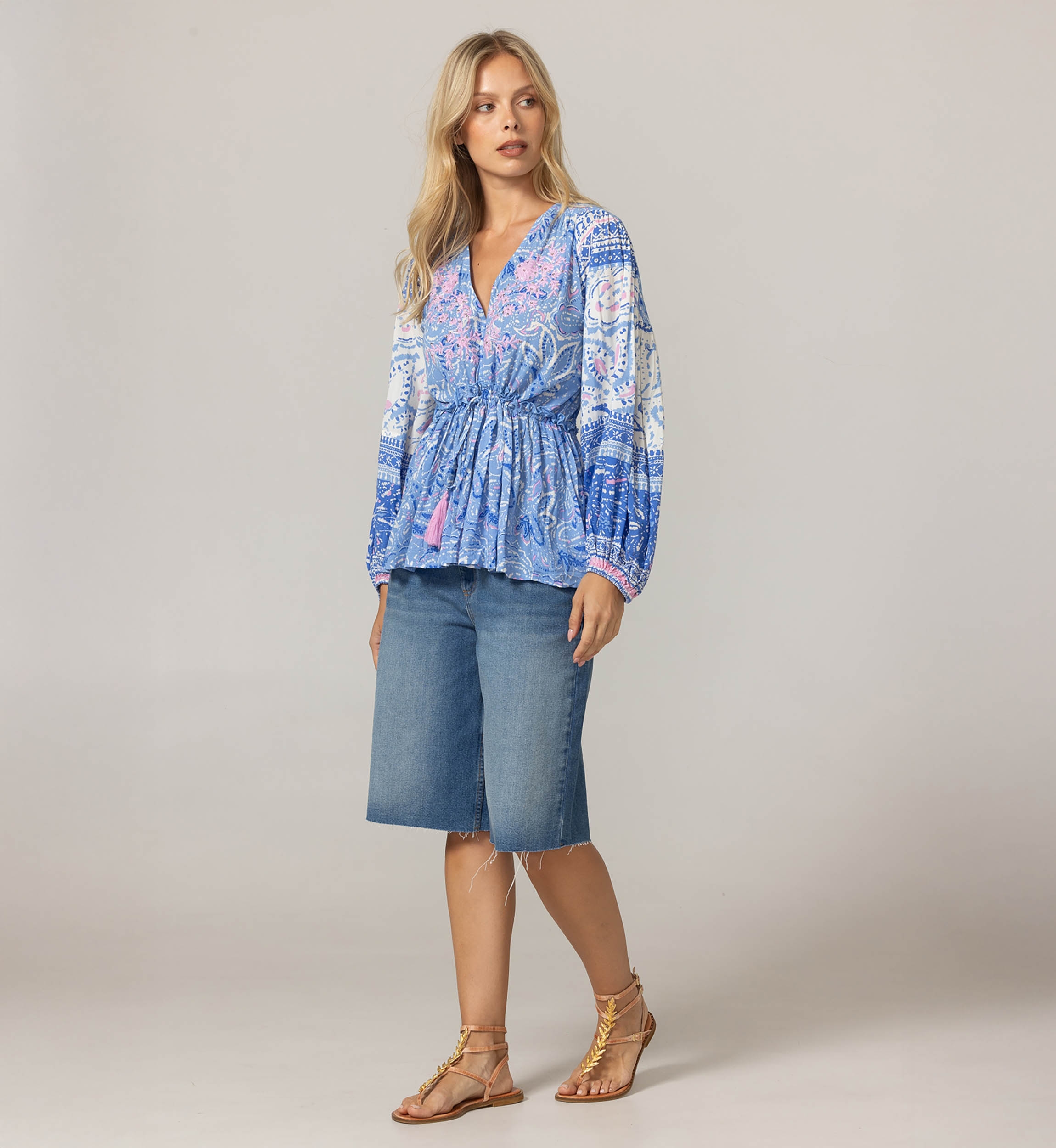 Isae-Bluse - 100% Modal - Miss June Paris - 3