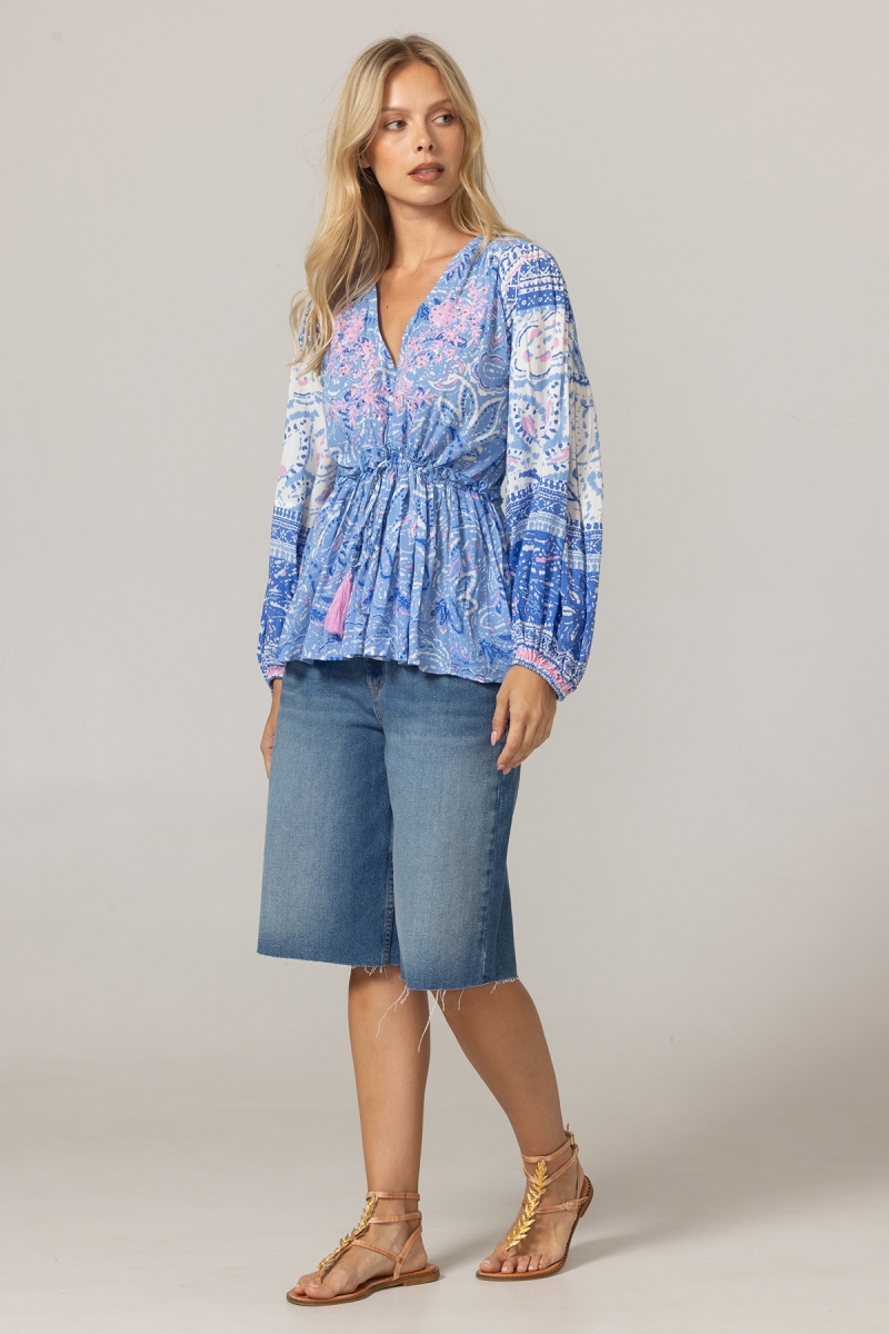 Isae-Bluse - 100% Modal - Miss June Paris - 3