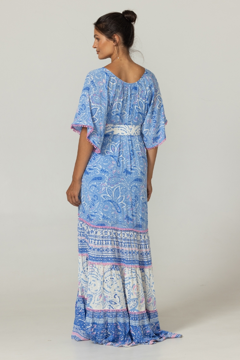 Vestido Largo Kaira -100% modal - Miss June Paris - 4