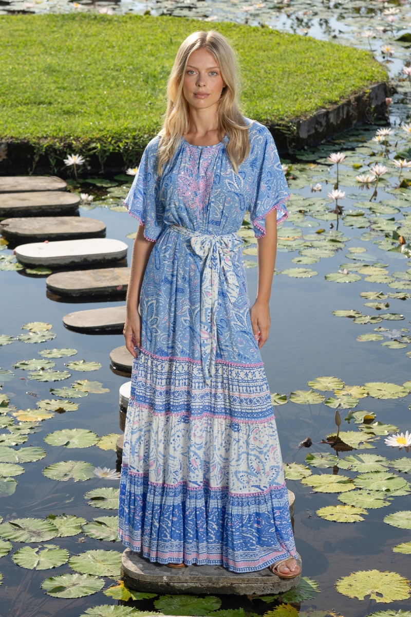 Kaira Langes Kleid - 100% modal - Miss June Paris - 1