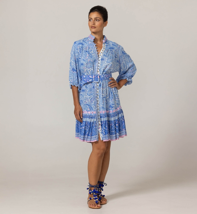 Vestido Corto Nessy - 100% modal - Miss June Paris - 3