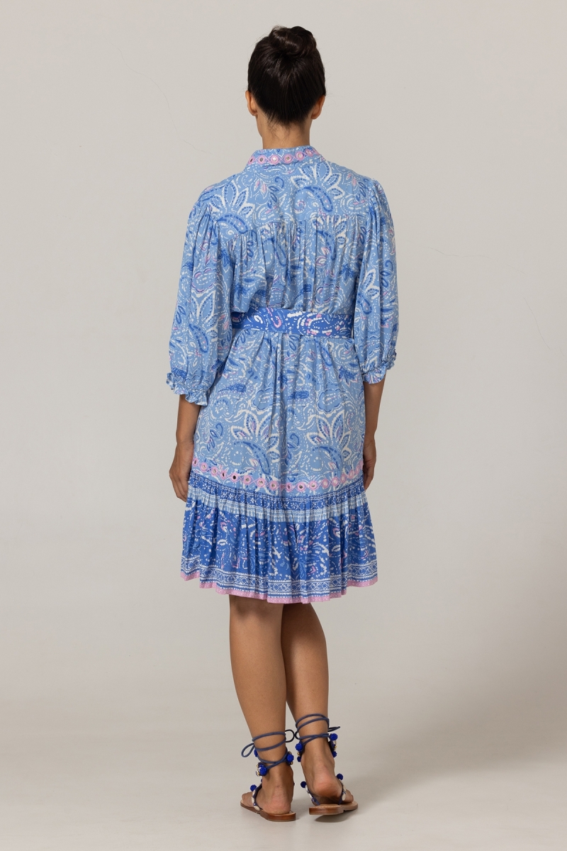 Vestido Corto Nessy - 100% modal - Miss June Paris - 4
