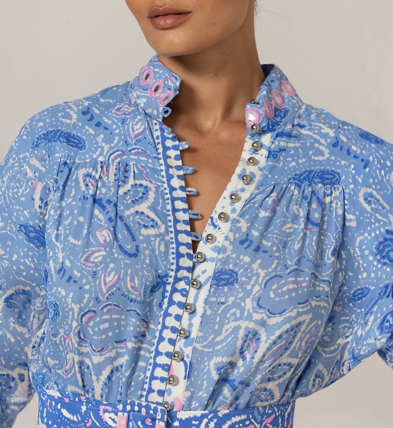 Robe Courte Nessy - 100% modal - Miss June Paris - 5