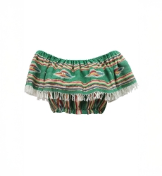 CARACAS Top, Short, Short Sleeve, Off-Shoulder, Bohemian, Cotton, Miss June Paris, 4