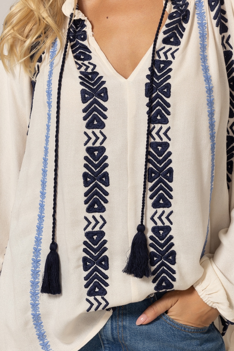 Camicetta Flore - 100% Crêpe Rayon - Miss June Paris - 5