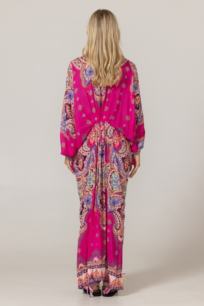 Billie Long Kaftan - 100% Modal - Miss June Paris - 4