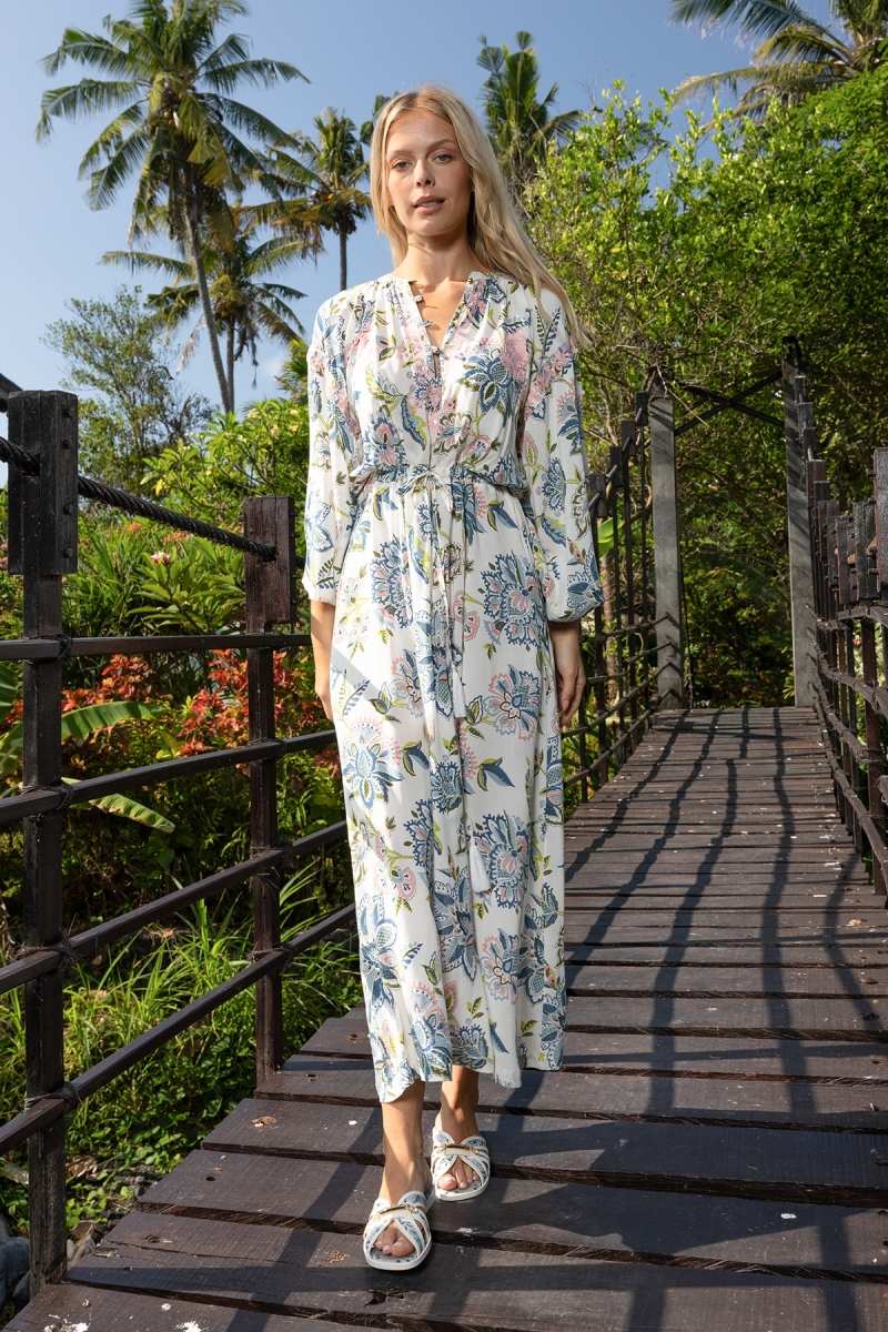 Abito Lungo Raphy - 100% Modal - Miss June Paris - 1