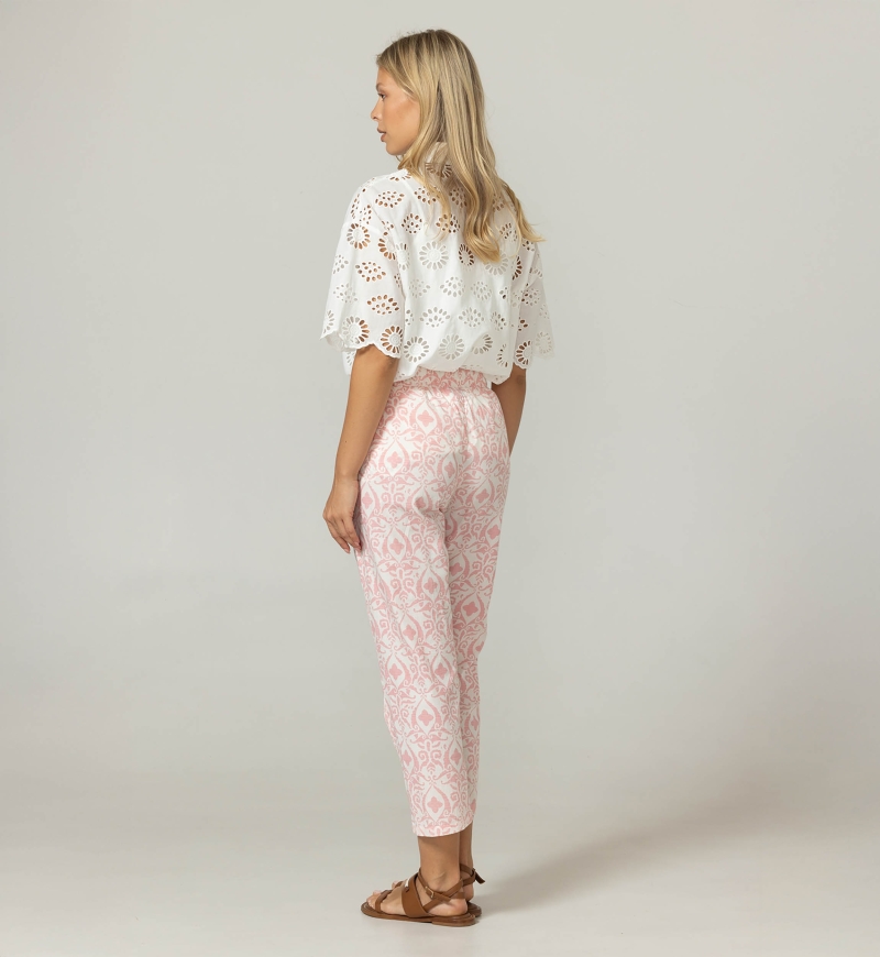 Shana Pants - 100% Cotton - Miss June Paris - 4