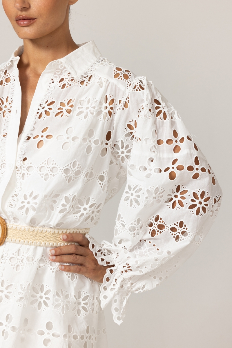 Robe Courte Sloane - 100% coton - Miss June Paris - 5