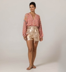 Karis Bluse - Blumenmuster - 100% Modal - Miss June Paris - 3