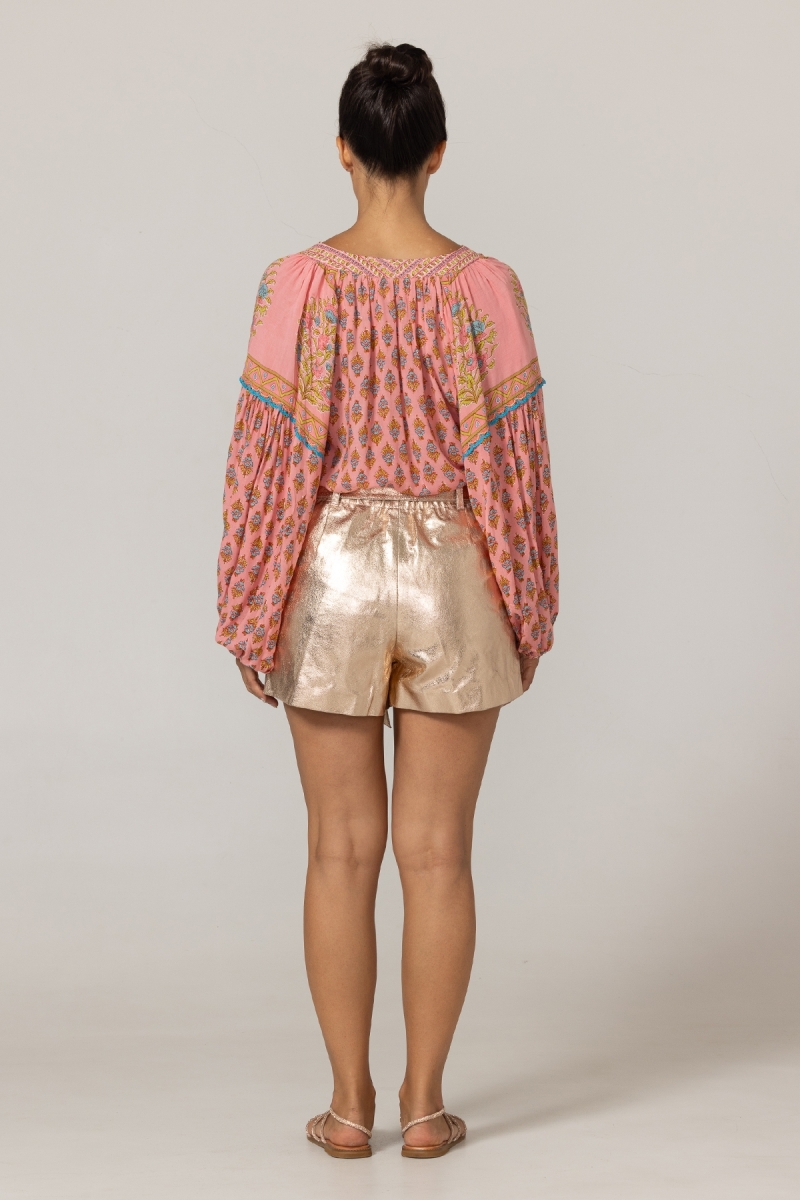 Blusa Karis - Estampado Floral - 100% Modal - Miss June Paris - 4