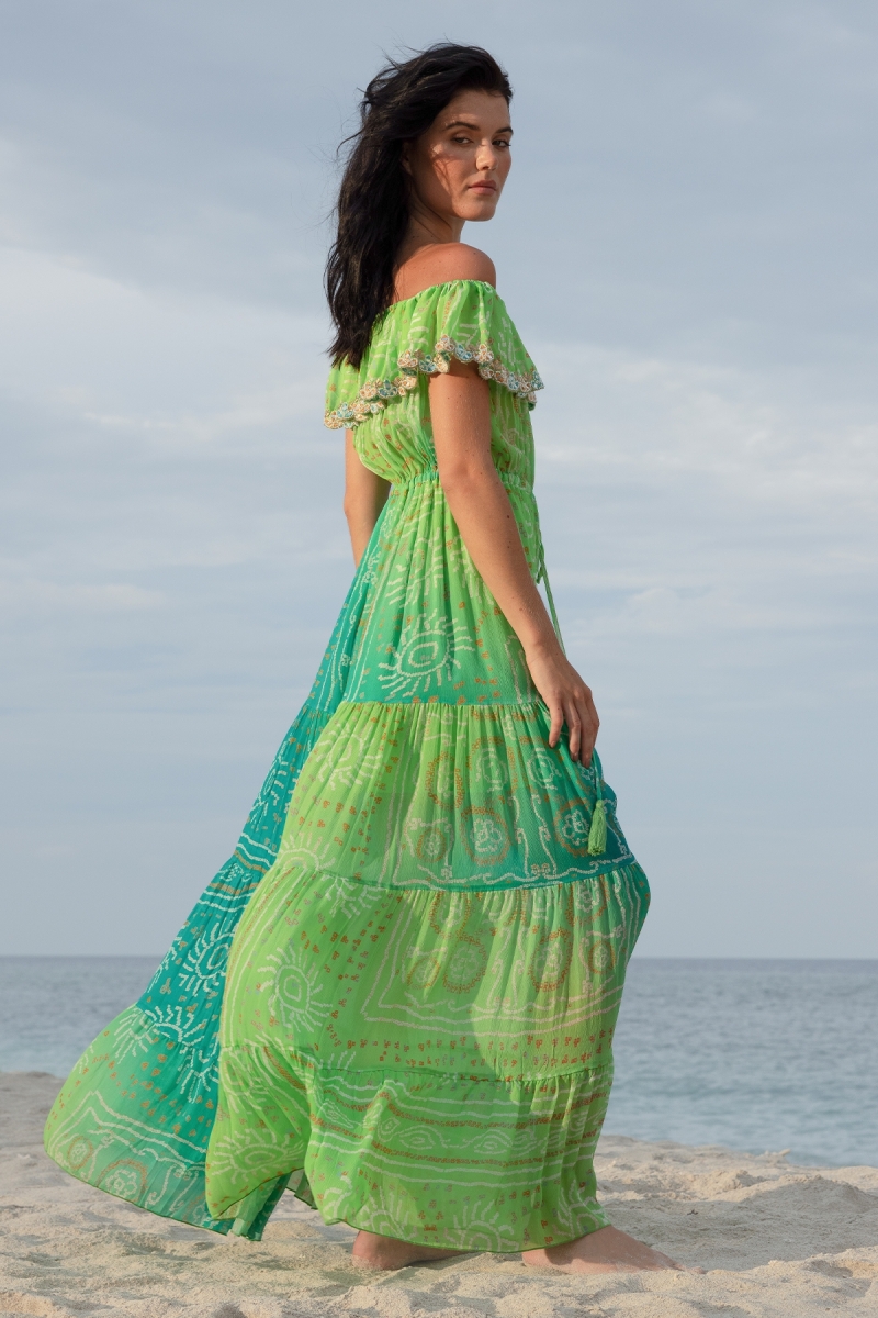 Vestido Longo Talya - 100% Rayon - Miss June Paris - 7
