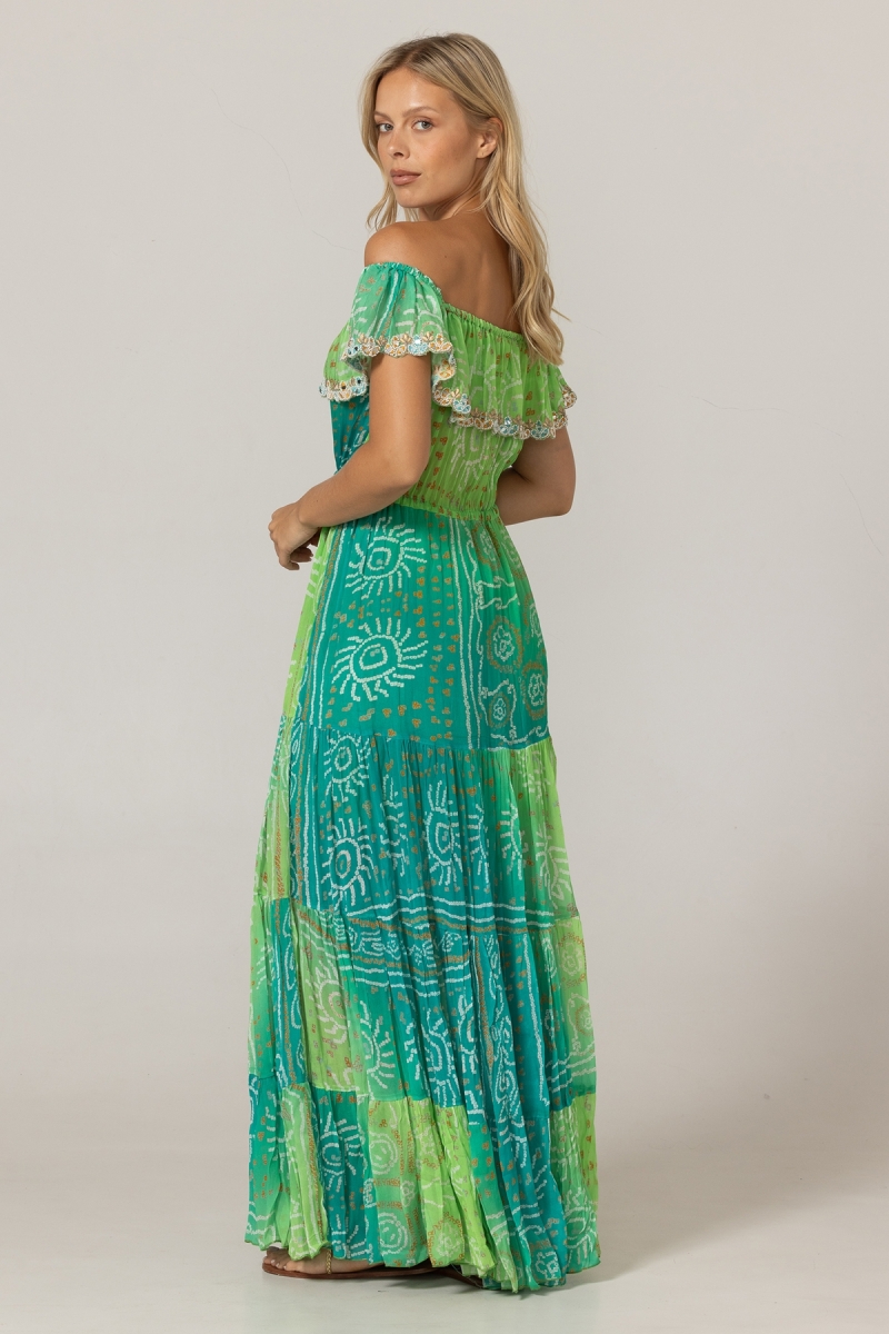 Abito Lungo Talya - 100% Rayon - Miss June Paris - 9