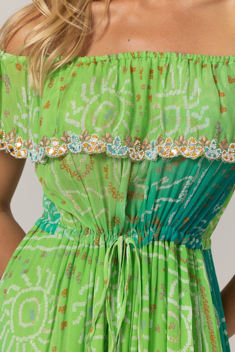 Robe Longue Talya - 100 % rayon - Miss June Paris - 10