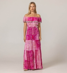 Robe Longue Talya - 100 % rayon - Miss June Paris - 3