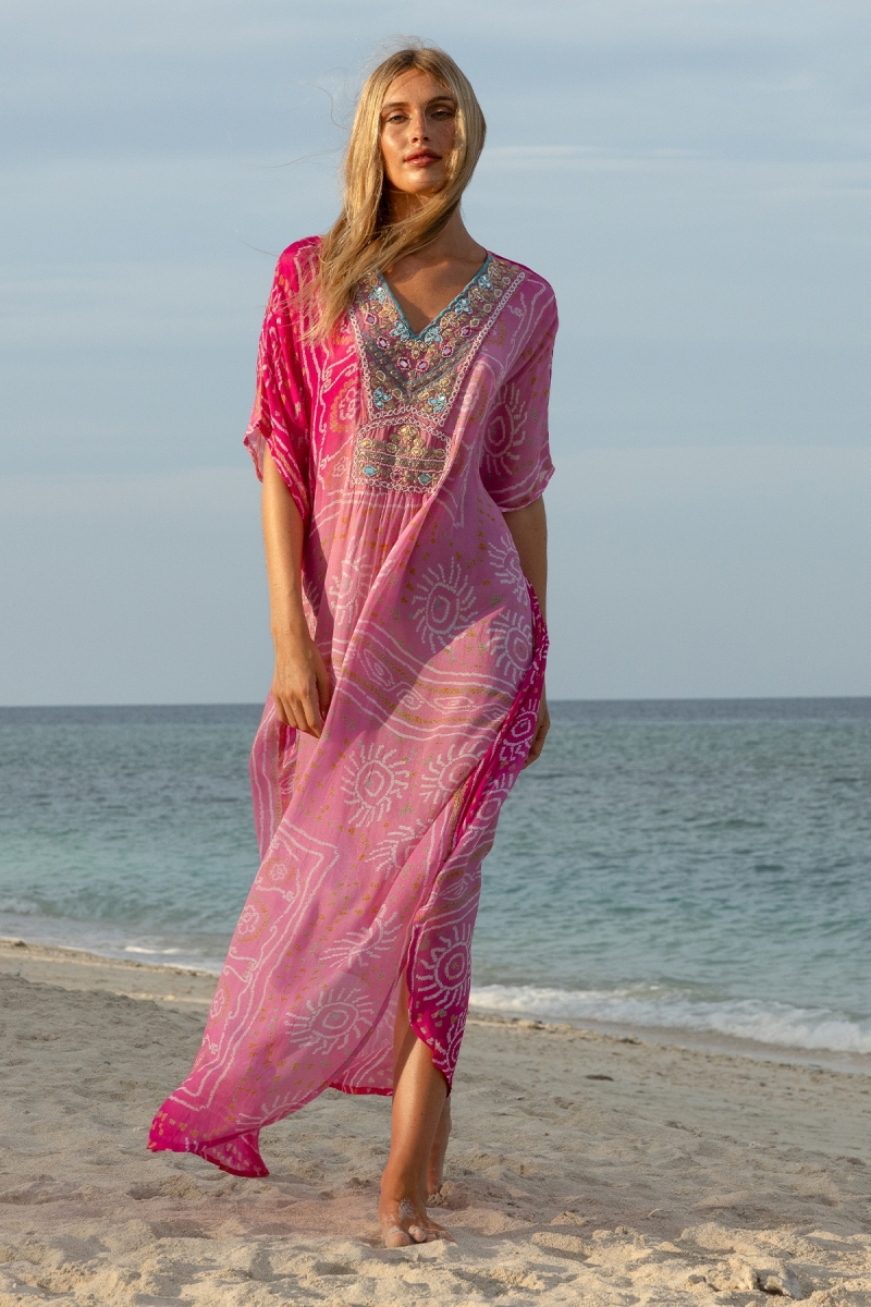 Caftan Long Tessa - 100 % rayon - Miss June Paris - 1