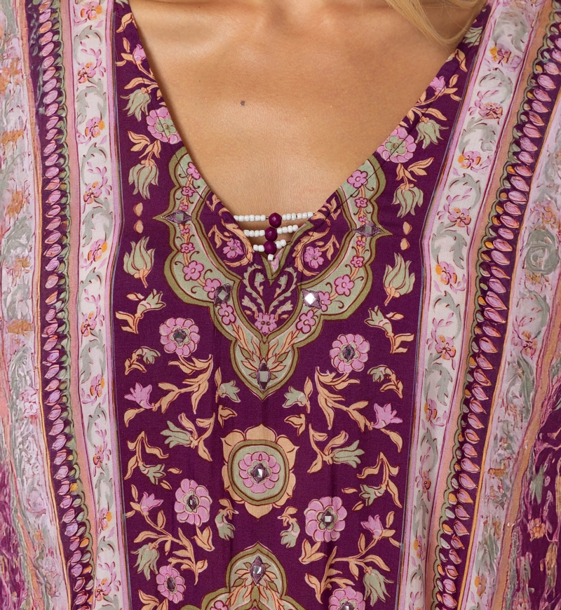 Vestido Largo Tia - 100% Modal - Miss June Paris - 5