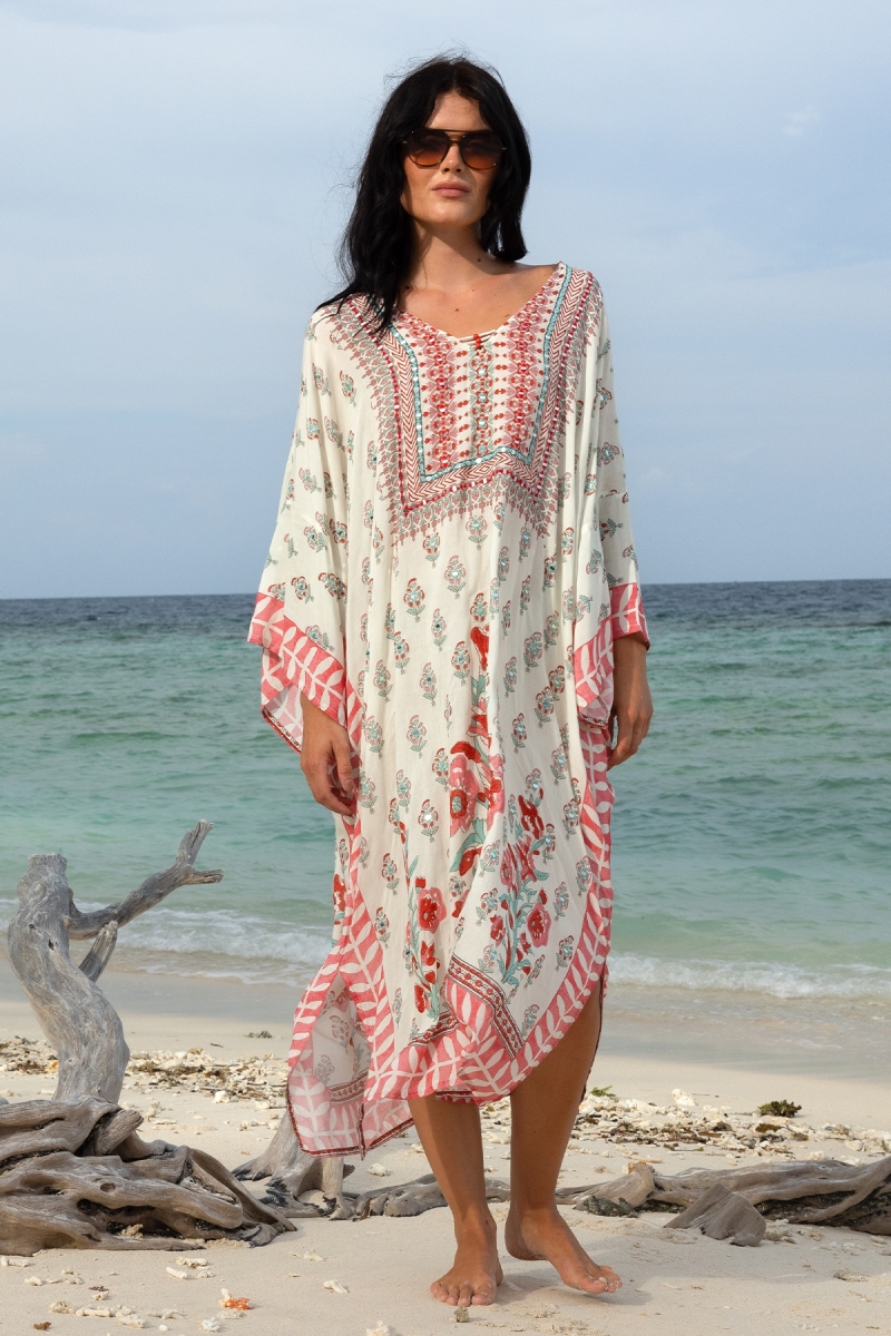 Langes Kleid Tula - 100% Modal - Miss June Paris - 1