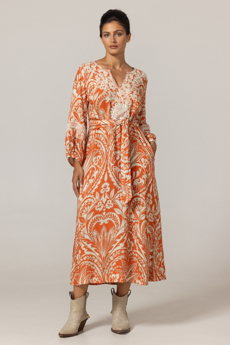 Vestido Longo Mareva - 100% Modal - Miss June Paris - 3