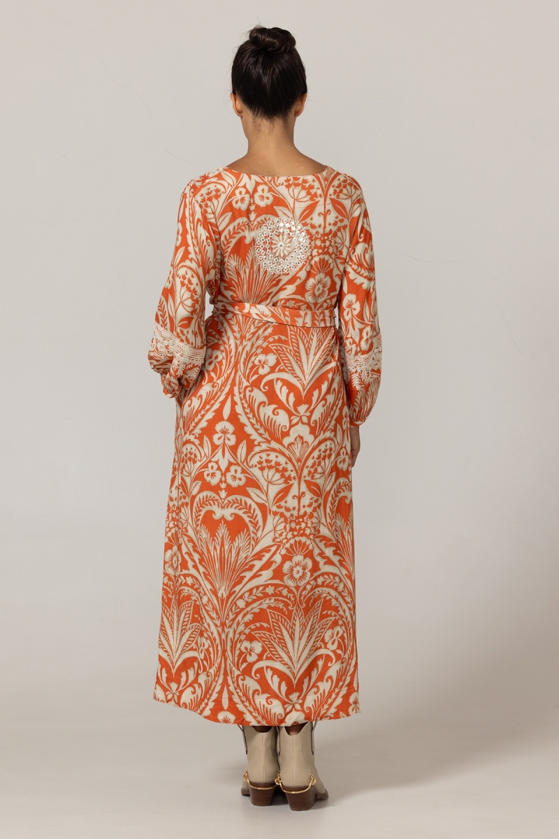 Robe Longue Mareva - 100% Rayon - Miss June Paris - 4