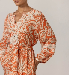 Mareva Long Dress - - 100% Modal - Miss June Paris - 5