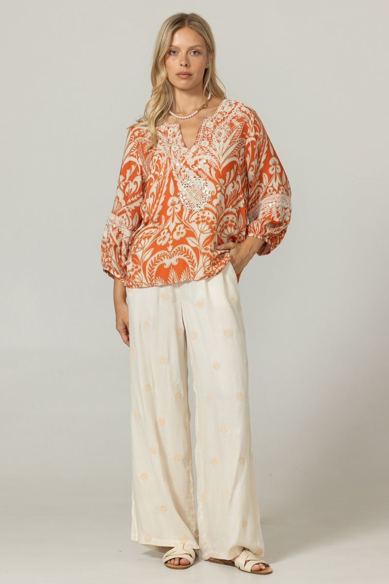 Camicetta Maeva - 100% Rayon - Miss June Paris - 3